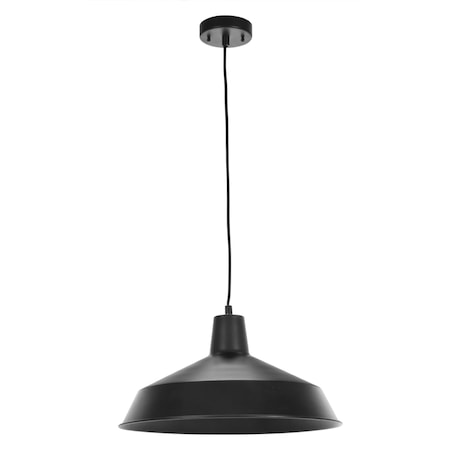 Globe Globe Electric Barnyard Matte Black 1 lights Pendant Light 65155
